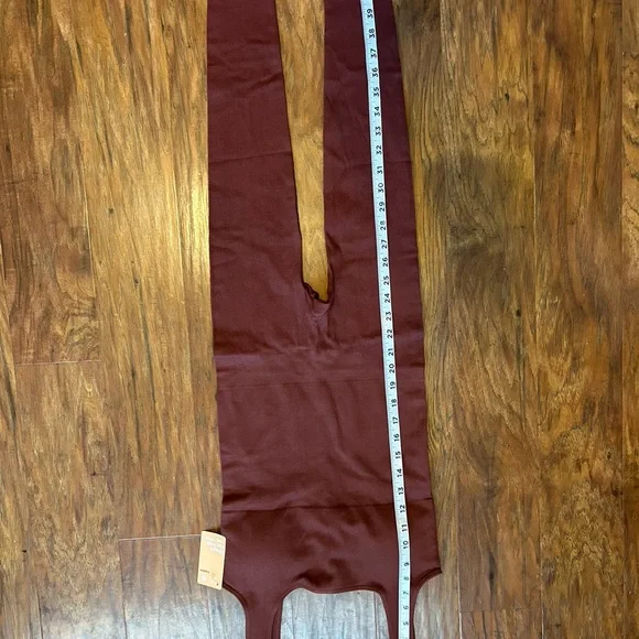 Popilush Seamless Square Neck One Piece Sport Jumpsuit in brown worn once - Picture 6 of 7